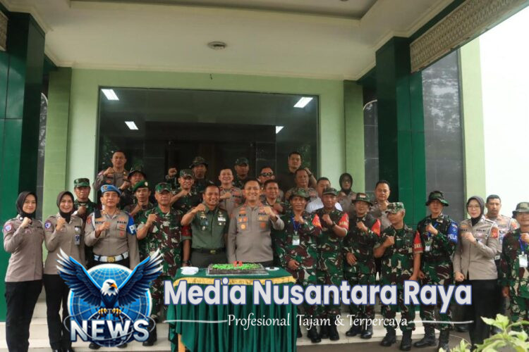 Kapolres Bogor Kunjungi Dandim 0621/Kab. Bogor dalam Rangka HUT ke-79 Kodam III/Siliwangi