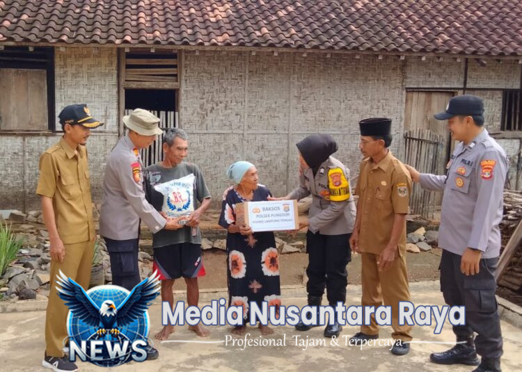 Polres Lampung Tengah dan Polsek Jajaran Gelar Bakti Sosial, Berikan Bansos Untuk Masyarakat Membutuhkan