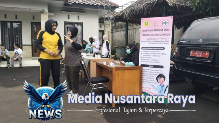 Kapolsek Dramaga Hadir Dalam Giat Senam Masal Forkompimcam, TP.PKK Kecamatan, TP. PKK Desa Tingkat Kecamatan Dramaga Kab Bogor
