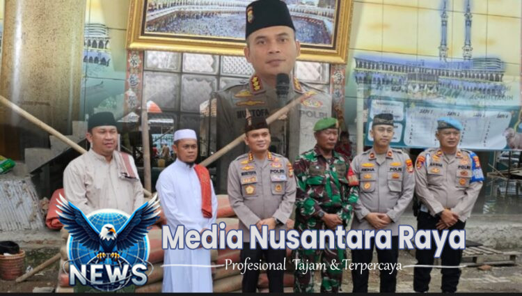Kapolres Metro Bekasi Gelar Safari Kamtibmas di Masjid Jami’ Al-Muttaqin Ciantra Cikarang Selatan