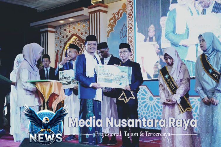 Bupati Pringsewu Riyanto Pamungkas Hadiri Haflah Takhrij Wa Tahfizh IMBOS