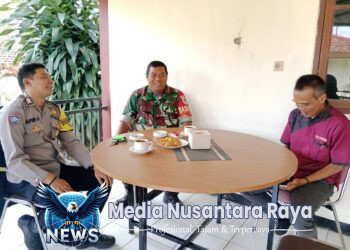 Wujudkan Lingkungan Aman, TNI-Polri Desa Citeko Gelar Sambang Dialogis