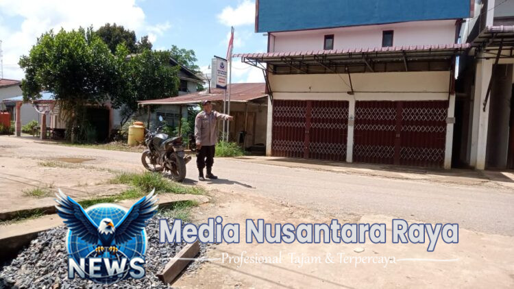 Polsek Meranti Laksanakan Patroli Pada Saat Pelaksanaan Adat Balala Nagari