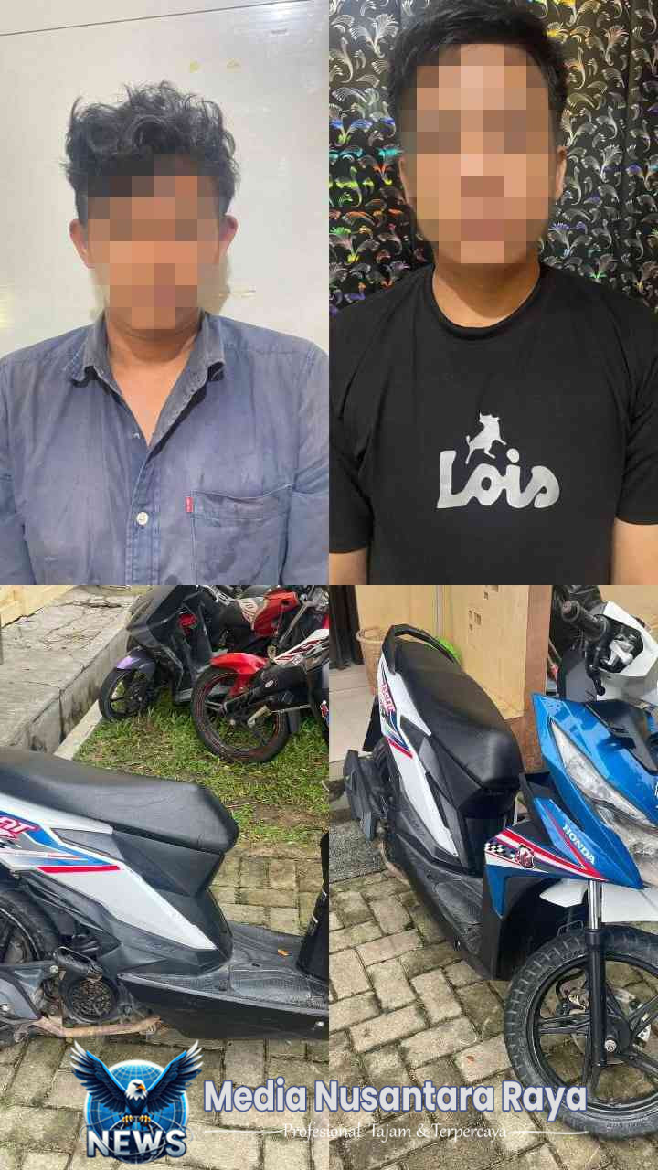 Sat Reskrim Polres Tulang Bawang Barat Kembali Amankan dua Pelaku Curat di Kecamatan Tulang Bawang Udik
