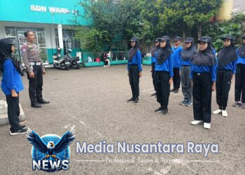 Satlantas Polres Bogor Gelar Pembinaan Pocil dan Dikmas Lantas di SD Waru 01 Parung
