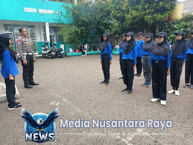 Satlantas Polres Bogor Gelar Pembinaan Pocil dan Dikmas Lantas di SD Waru 01 Parung