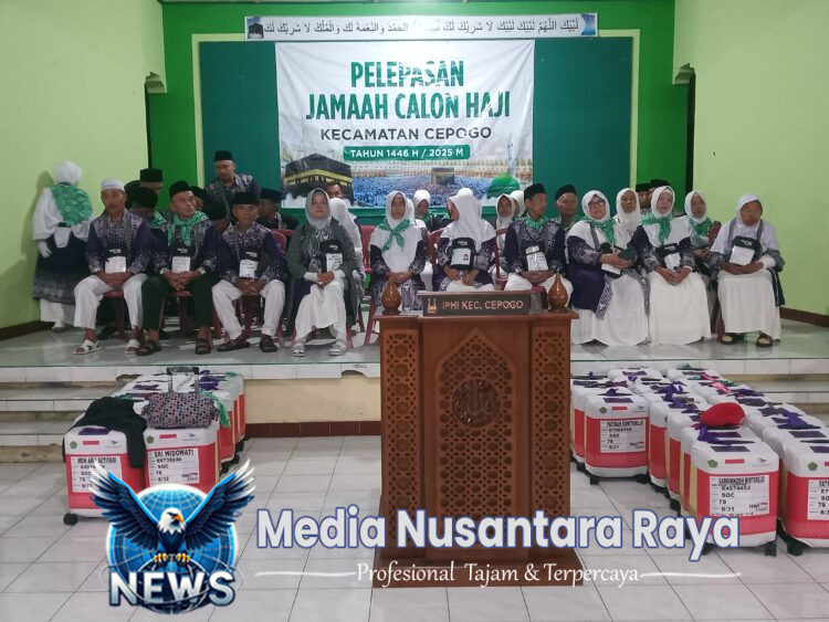 Koramil Cepogo Turut Hadiri Pelepasan Jemaat Haji