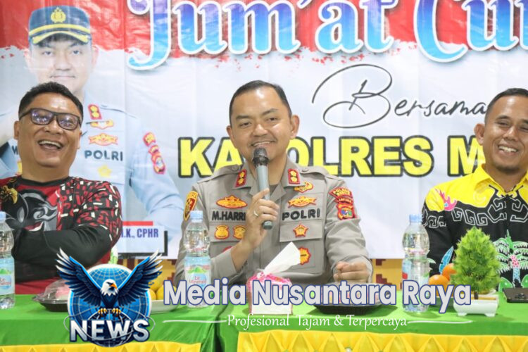 Kapolres Mesuji Bersama Jajaran Gelar Jumat Curhat dengan Masyarakat Desa Mukti Karya