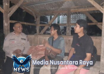 Aktif Kontrol Pos Kamling, Bhabinkamtibmas Polsek Cisarua Ajak Warga Tingkatkan Kewaspadaan