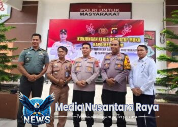 Kapolres Kotim Kunjungan Kerja ke Polsek Baamang Silaturahmi Dengan Forkopimcam dan Tokoh Masyarakat
