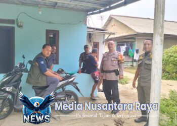 Wujudkan Keamanan Bersama, Polsek Cijeruk dan Koramil Bersinergi Sambangi Warga Desa Warung Menteng