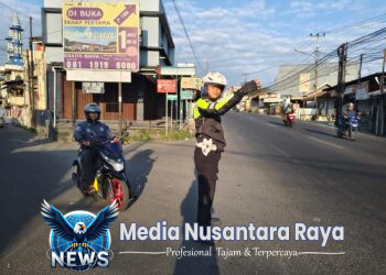 Polsek Ciampea Intensifkan Pengaturan Lalu Lintas untuk Cegah Kemacetan dan Kecelakaan