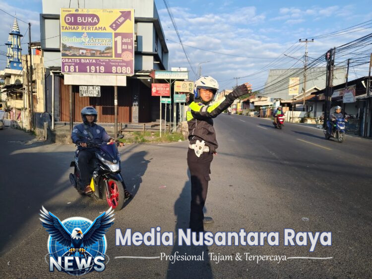 Polsek Ciampea Intensifkan Pengaturan Lalu Lintas untuk Cegah Kemacetan dan Kecelakaan