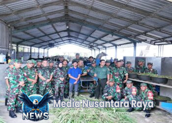 Bekali Prajurit Jelang Masa Pensiun Kodim 0808 Berikan Pengetahuan Beternak Sapi Perah