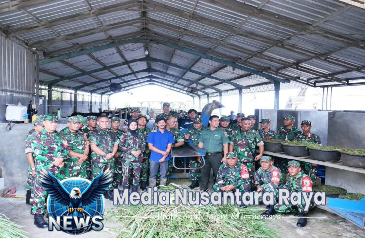 Bekali Prajurit Jelang Masa Pensiun Kodim 0808 Berikan Pengetahuan Beternak Sapi Perah