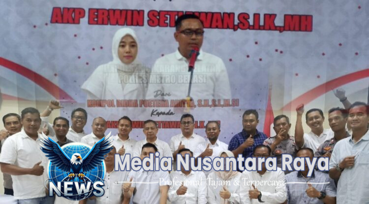 Kompol Ridha Pamit dari Cikarang Selatan, AKP Erwin Siap Lanjutkan Estafet Kepemimpinan