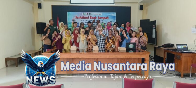 Ciptakan Lingkungan Yang Bersih & Sehat Babinsa Kemlayan Hadiri Sosialisasi Bank Sampah.