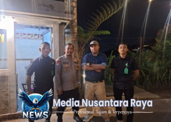 Jaga Kamtibmas, Bhabinkamtibmas Tugu Utara Lakukan Kontrol Pos Kamling dan Edukasi Warga