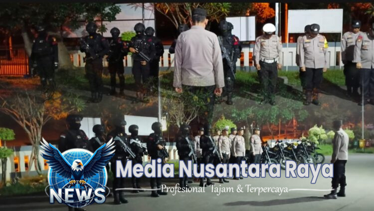 Apel Operasi Cipta Kondisi Digelar Polsek Cikarang Selatan, Libatkan Anggota Brimob