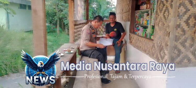 Pererat Hubungan, Bhabinkamtibmas Polsek Cijeruk Jalin Komunikasi Aktif dengan Warga Desa Ciburuy
