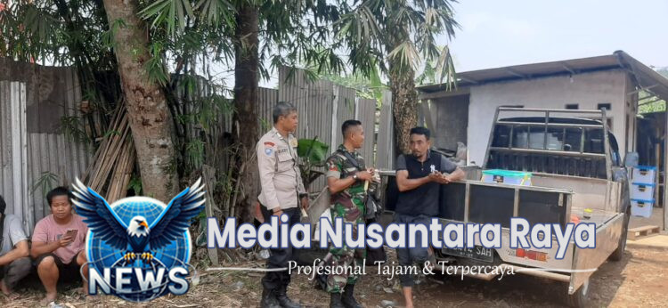 Bhabinkamtibmas Polsek Parung Bersinergi dengan TNI, Jalin Kedekatan dengan Masyarakat Desa Binaan Berikan Himbauan Kamtibmas