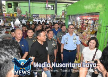Komandan Kodim 0818/Malang-Batu Hadiri Kegiatan “Sapa Pasar Rakyat Peduli UMKM” di Malang