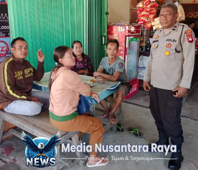 Dengan Cara Berdialogis Patroli Polsek Nganang Dilaksanakan Dibeberapa Titik Rawan