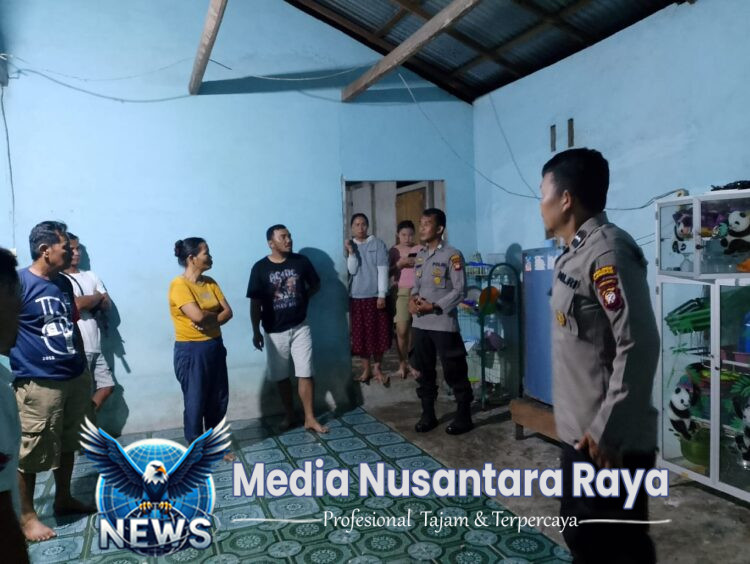 Polsek Menjalin Patroli Malam Hari dan Sambang Warga