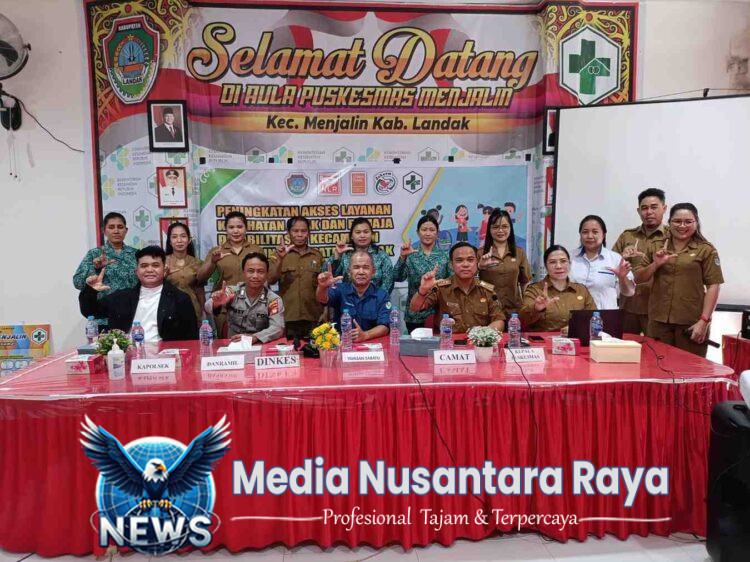 Sinergitas Lintas Sektor Di Kecamatan Menjalin, Polri Dukung Peningkatan Pelayanan Publik Dan Kesehatan Masyarakat
