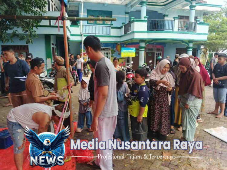 Dewan Kemakmuran Mesjid (DKM) Giat Pemotongan Hewan Qurban