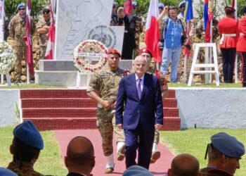 Personel Sempu XXX-Q Hadiri Upacara Serah Terima Jabatan Unifil Force Commander Di Naqqura