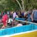 Babinsa Desa Lebakharjo Hadiri Tasyakuran Petik Laut di Pantai Licin