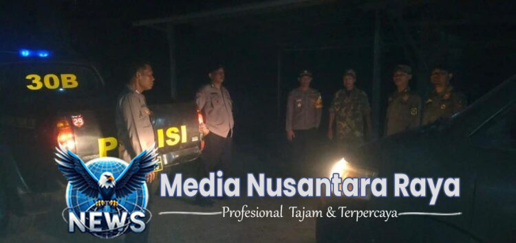 Polsek Rumpin Bersinergi dengan Koramil dan Satpol PP Laksanakan Patroli KRYD