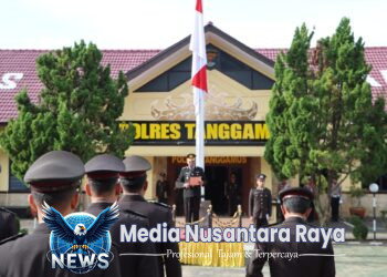 Polres Tanggamus Gelar Upacara Peringatan Hari Lahir Pancasila ke-80 Tahun 2025
