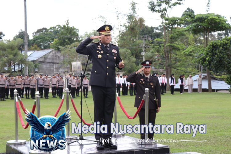 Polres Lampung Barat Laksanakan Upacara Peringatan Hari Lahir Pancasila Tahun 2025