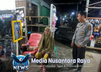 Cegah Kejahatan, Polsek Mandor Gencarkan Patroli Malam Warga Dihimbau Waspada Rumah Kosong dan Jambret