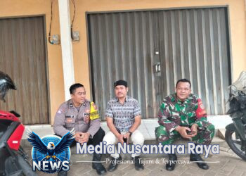TNI-Polri Bersinergi Sambang dengan Warga Masyarakat Desa Bojong Sampaikan Himbauan Kamtibmas