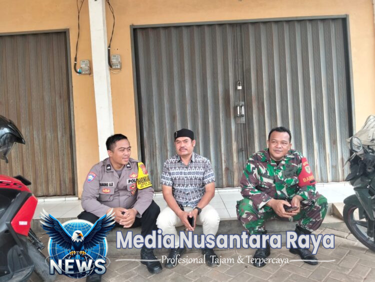 TNI-Polri Bersinergi Sambang dengan Warga Masyarakat Desa Bojong Sampaikan Himbauan Kamtibmas