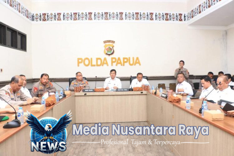 Desk Koordinasi Pilkada Serentak Kemenko Polkam Koordinasikan Kesiapan PSU Provinsi Papua dan Kabupaten Boven Digoel