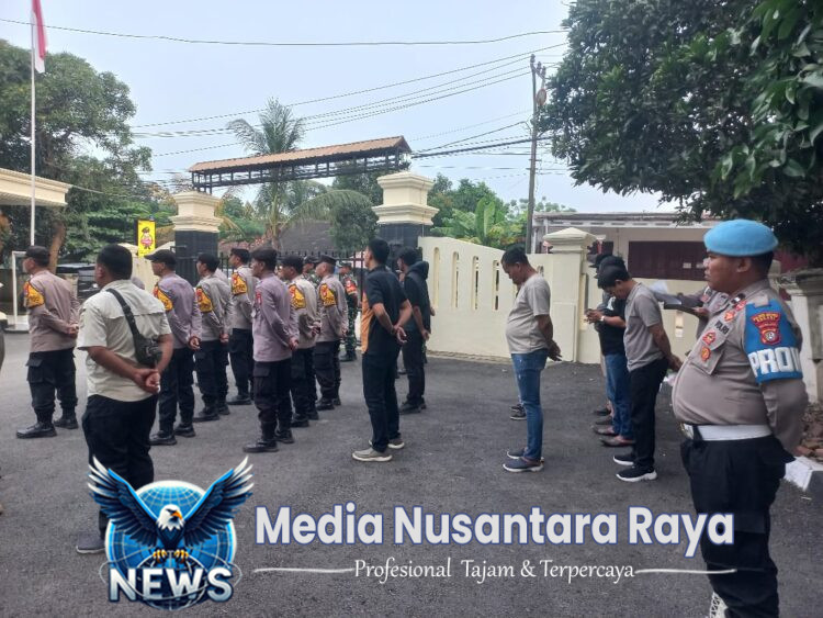 Polsek Cibarusah Siap Amankan Malam Takbiran dan Sholat Idul Adha 2025 dengan 77 Personel