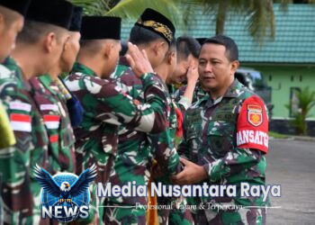 Kebersamaan Satgas Pamtas Yonarmed 11 Kostrad dan Warga Warnai Idul Adha 1446 H di Perbatasan