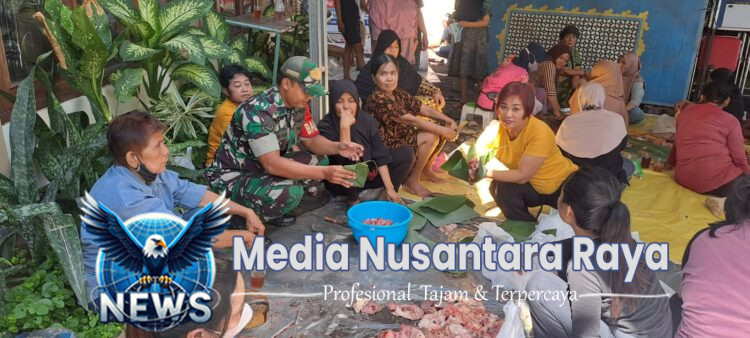 Serda Ichsan Himbau Warga Gunakan Bahan Alami Wadahi Daging Qurban