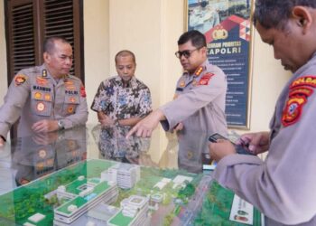 Kapolda Jabar Hadiri Kegiatan Asistensi Pembangunan RS Tegalega Bandung Bersama Waastama Ren Kapolri