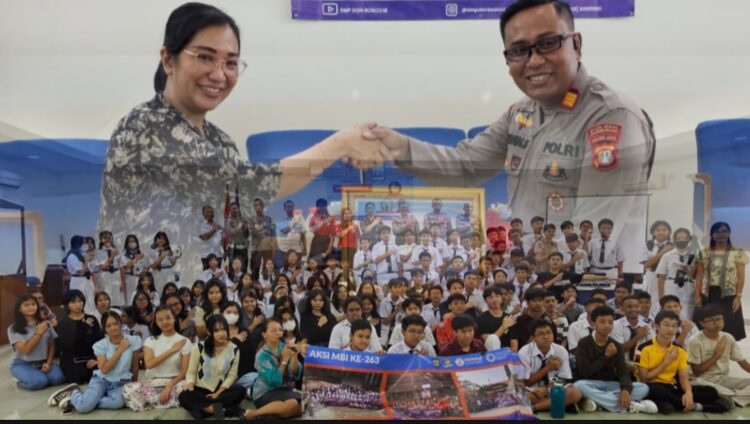 Polsek Cikarang Selatan Goes to School: Siswa Don Bosco Deklarasi Anti Narkoba dan Bullying