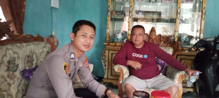 Bhabinkamtibmas Polsek Cijeruk Rutin Sambangi Warga, Bangun Kedekatan dan Cegah Gangguan Kamtibmas