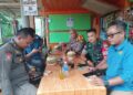 TNI-Polri Bersinergi Sambang Warga Desa Karang Tengah Sampaikan Himbauan Kamtibmas