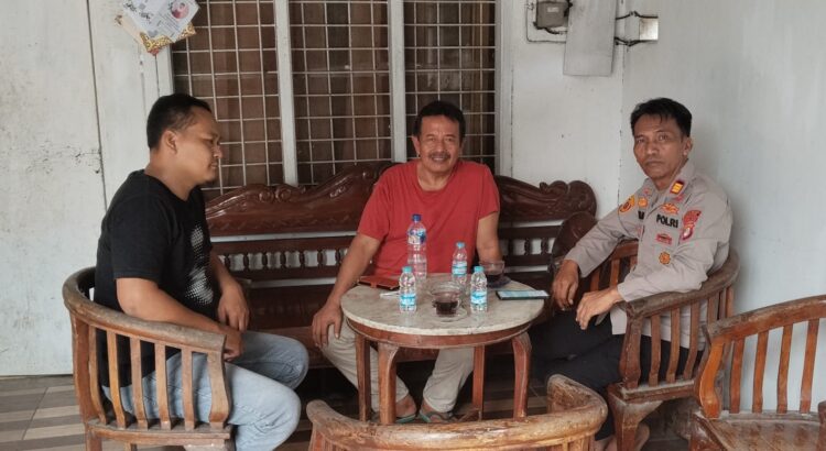 Silaturahmi Kapolsek Cibarusah dengan Tokoh Masyarakat, Wujudkan Cibarusah yang Aman dan Kondusif