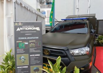 Pussenarhanud Kembangkan Teknologi Alutsista Anti Drone Berbasis Gelombang Elektromagnetik
