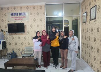 Kapolsek Dramaga Laksanakan Program Jumat Curhat Dengarkan Aduan Keluh Kesah Warga Masyarakat Terkait Harkamtibmas