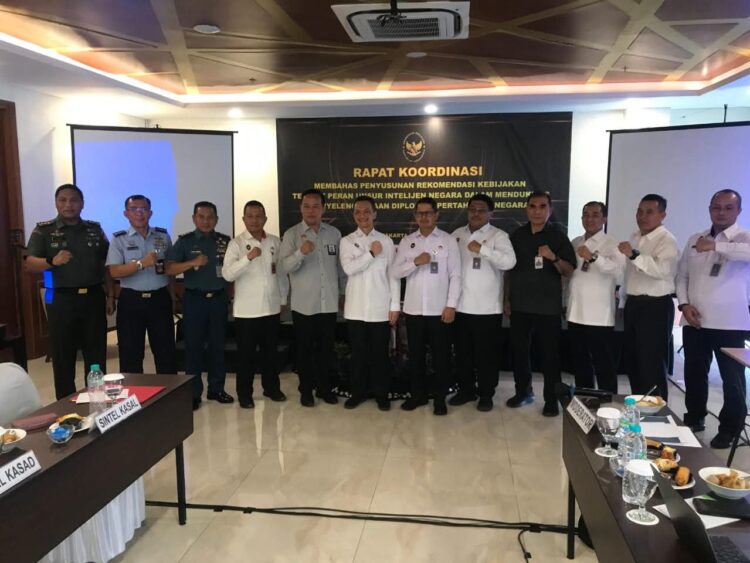 Kemenko Polkam Dukung Peran Intelijen Negara Pada Penyelenggaraan Diplomasi Pertahanan Indonesia